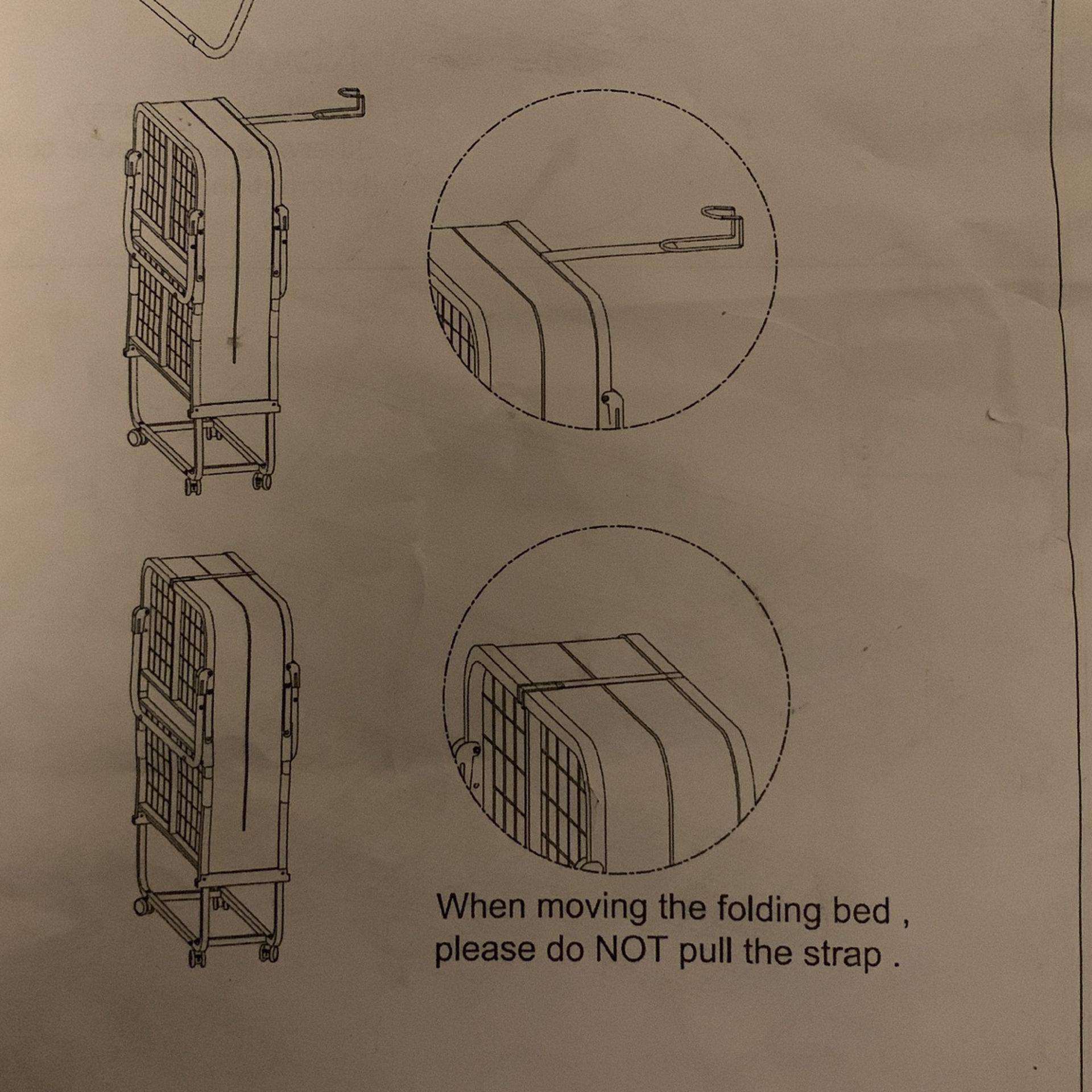 Homieasy Folding Bed HE-ZDC-31_V1.0