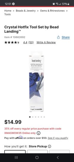 Hotfix Rhinestone Applicator 