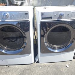 Kenmore Washer And Dryer Set Electric Large Capacity 