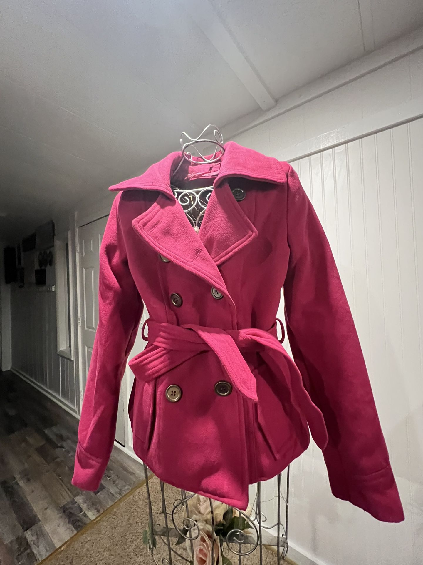 Rue 21 girl  Size M Pink winter coat