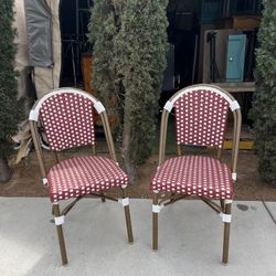 Metal Bistro Chairs! 
