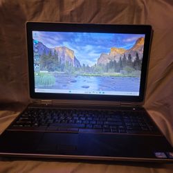 Refurbished Dell Latitude e6520, i7-2640m, 12gb ram, nvs 4200m, 250gb ssd, new batt