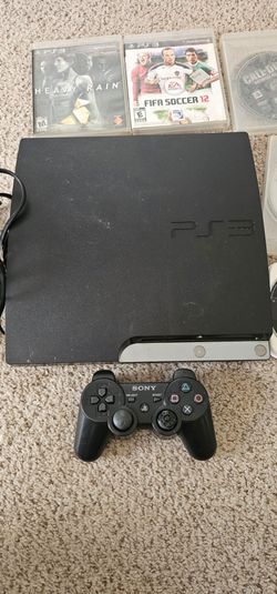 PlayStation 3 (PS3) Slim console (Model: CECH-2501A, 160GB)