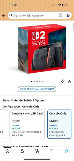 Brand new switch 2