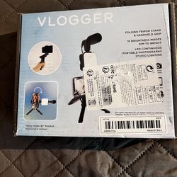 VLogger Tripod Stand & Handheld Grip