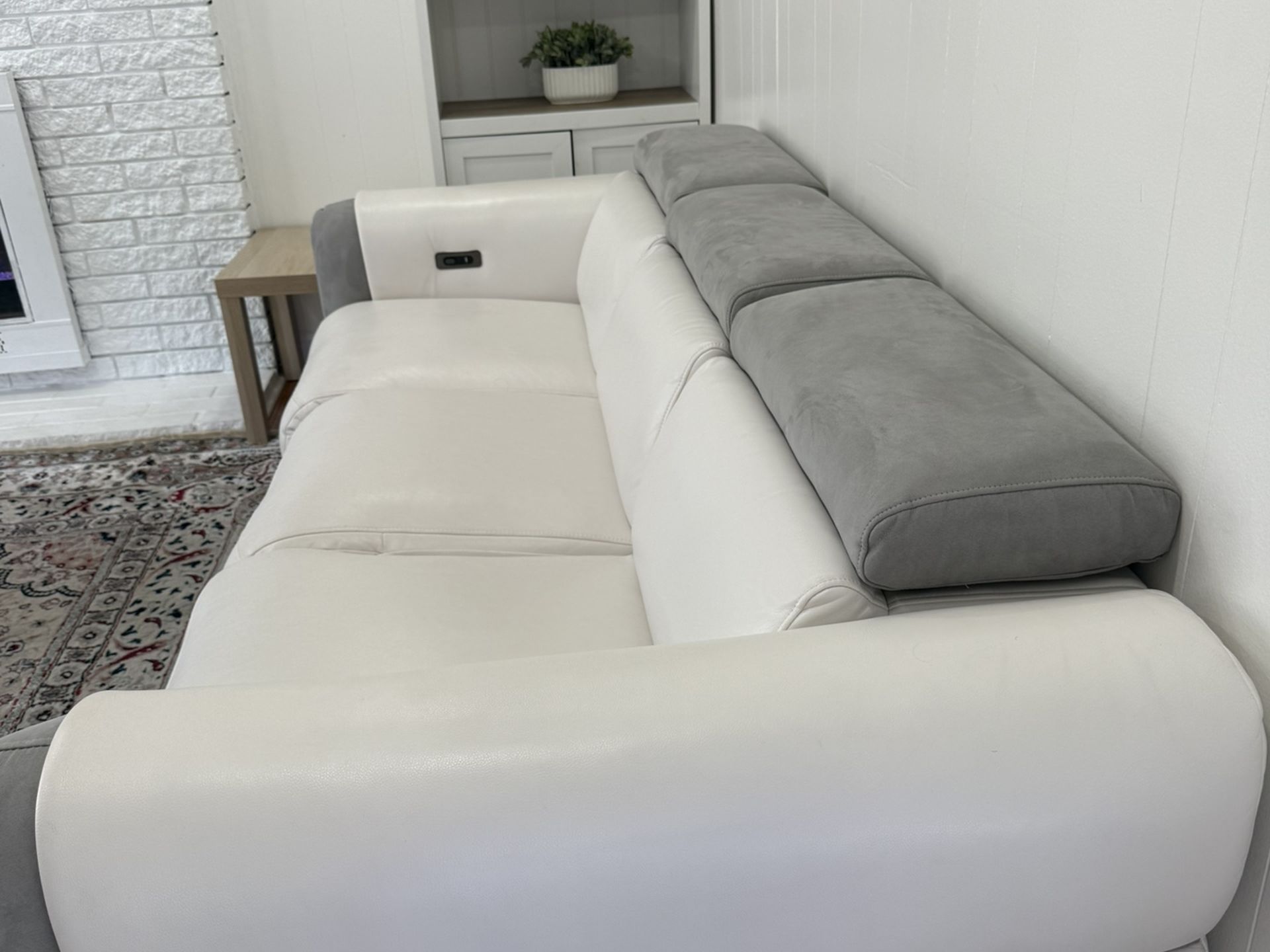 Recliner Couch Leather And Loveseat