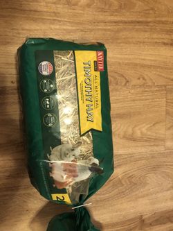 Guinea pig bedding and Hay