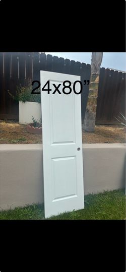 Interior doors 24”x80 & 28”x80”