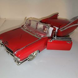 Jada Toys 1959 Cadillac El dorado Red 1:24 Scale Diecast car