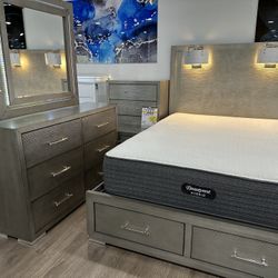 💥💥LAST ONE!💥💥 Get a FREE Chest and Nightstand With This 5pc Bedroom Set 💥💥 $999