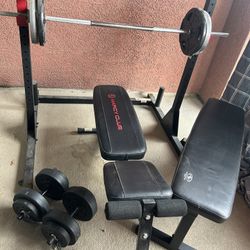 Marcy Club Weight Set
