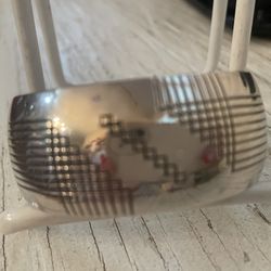 Navajo Made Sterling Silver Cuff Bracelet By H.U. Thompson