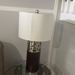 Juego de Dos Lamparas Para la Sala O Habitación 