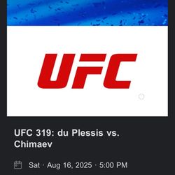 UFC 319