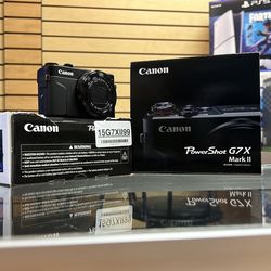 Canon Powershot G7X Mark ii