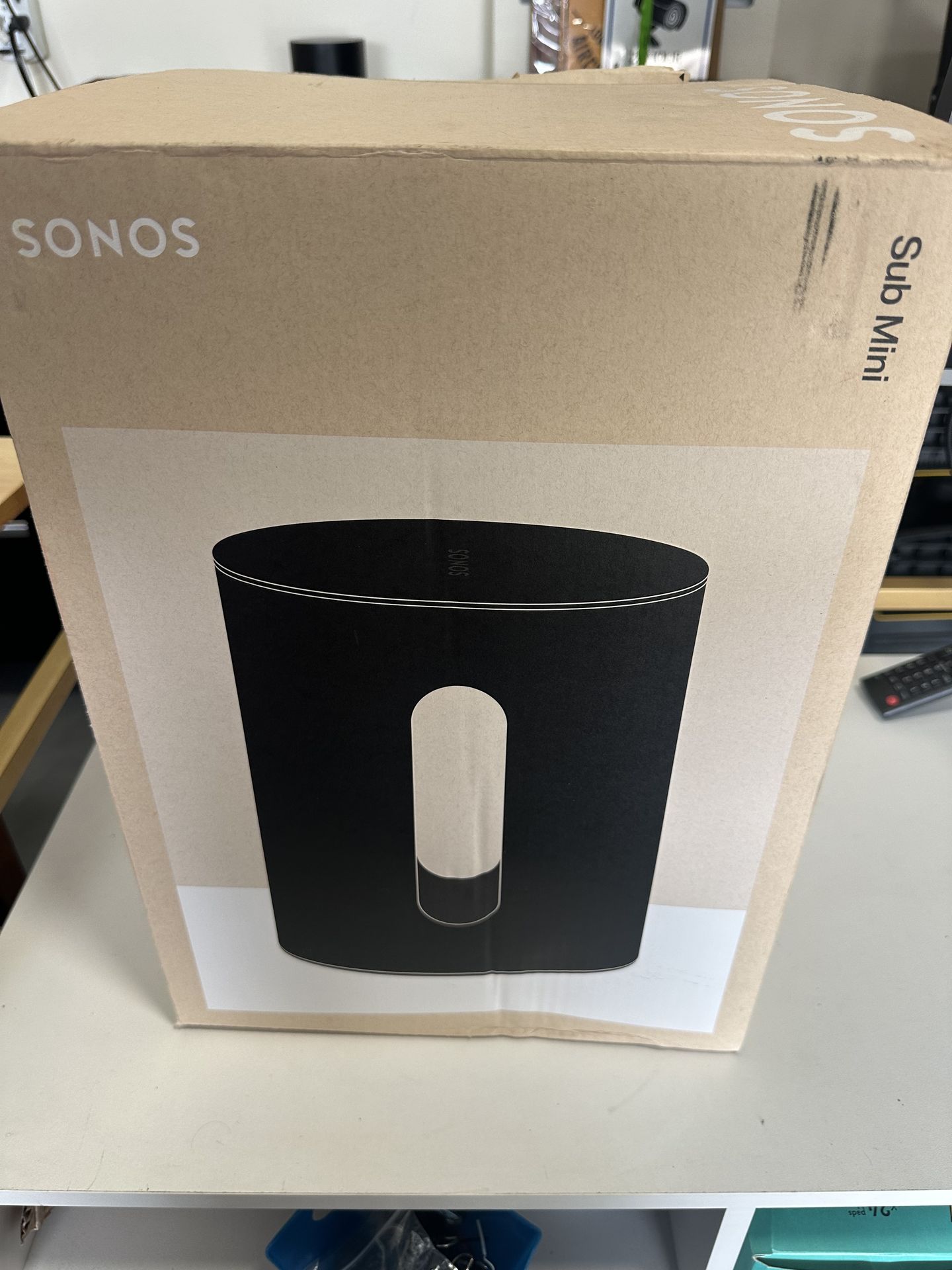 Sonos Sub Mini Wireless Subwoofer 12" Black With Box