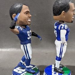 Colts Ring of Honor bobbleheads limited edition Dwight Freeney and Tarik Glen