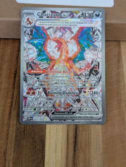 Charizard ex 223/197 Special Illustration Rare Obsidian Flames Pokemon Card NM