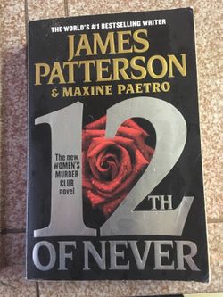 James Patterson book 12th of never