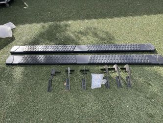 Estribos nuevos, New running boards for truck