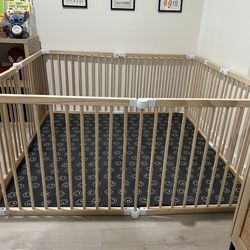 Wooden Playpen
