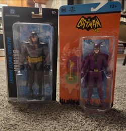 Batman: White Knight and Joker McFarlane Toys figures, NEW!