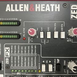 Allen&Heath Mixer Zed16fx