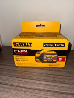 NEW DEWALT DCB609 FLEXVOLT 20V/60V MAX 9.0Ah Battery – Sealed