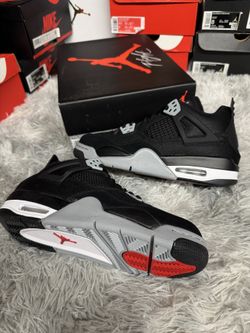 Nike Air Jordan 4 Retro SE Black Canvas | DV0553-006 | GS Size: 5.5Y = Women 7