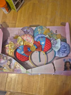 Disney Princess Minnie Ears Headband 5-Piece Set