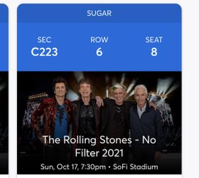 Rolling Stone Tickets 