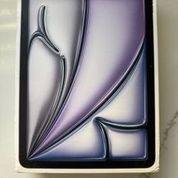 Apple iPad Air 11-inch with M3 chip Built for Apple Intelligence, Liquid Retina Display, 128GB, 12MP Front/Back Camera, Wi-Fi 6E, Touch ID