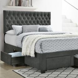 Brand New Queen Bed with Drawers / Cama Queen con Gavetas Nueva a Estrenar …. Fast 🚚