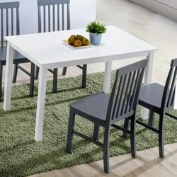 Walker Edison Furniture Co Greyson 5 Piece Dining Set