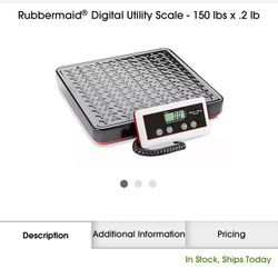 Rubbermaid Scale 