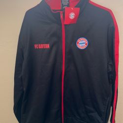 bayern munich fútbol club large jacket 