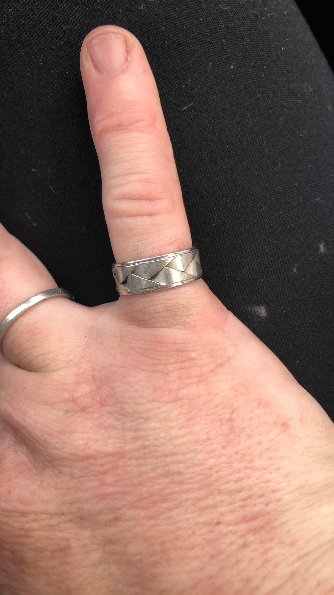 White Gold Ring 14kt