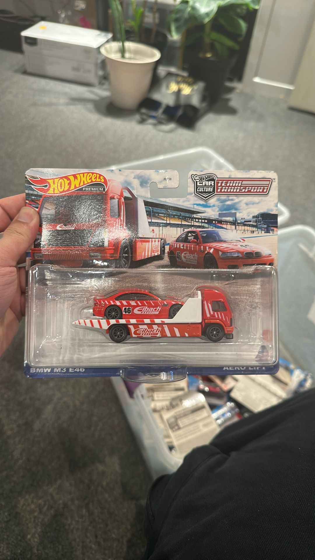 Hot Wheels Premium Bmw M3 E46 Aero Lift Team Transport