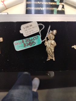 San Judas Pendant 10k Yellow Gold