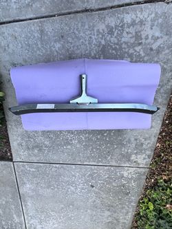 Large Floor Squeegee with Metal Handle