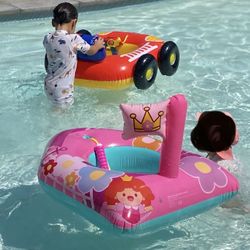 Two kid pool floats