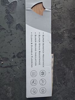 One new SPC plus  flooring box