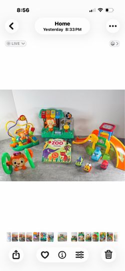 Baby Toddler Toy Bundle with Books and Cars