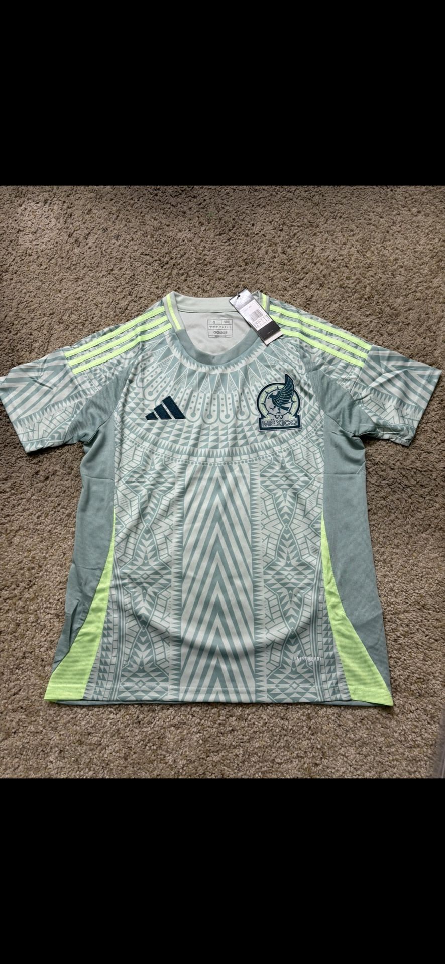 México Fútbol Playeras Verde Clarito para Hombres, Mujeres, y Niños