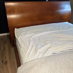 Queen Sz Bed Frame, And Boards. 