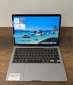 13" MacBook Pro Touchbar M1 8 Core*256GB SSD*8GB RAM