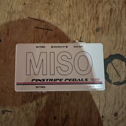 Pinstripe Pedals MISO Line Driver DI