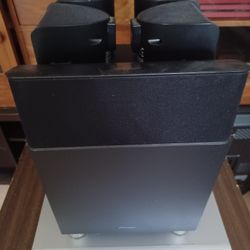 PANASONIC 5.1 RECEIVER WITH BUILT-IN CD 💿 AND DVD 📀 PLAYER WITH PIONEER 5.1 SPEAKERS BUNDLE $200 FINAL PRICE SEE 👀 ALL PICTURES 