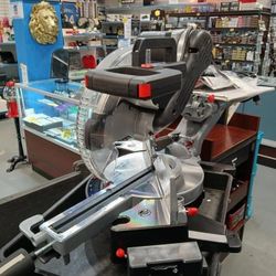 Admiral 12" Dual Bevel Sliding Compound Miter Saw - Model 64686 (#23756)