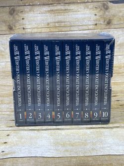 The 21st Century Webster's Pocket Encyclopedia Box Set 10 Vol Revised Edition